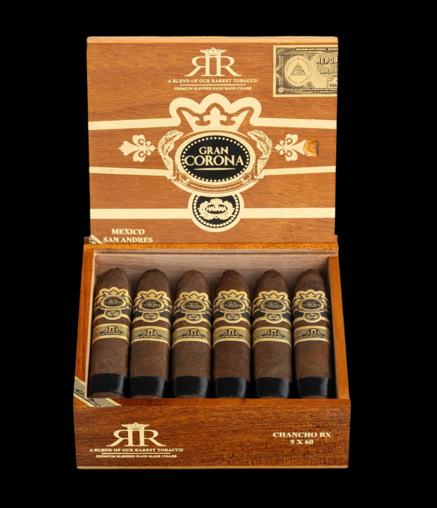 Gran Corona Chancho (PIG) Box Press- Mexico San Andres