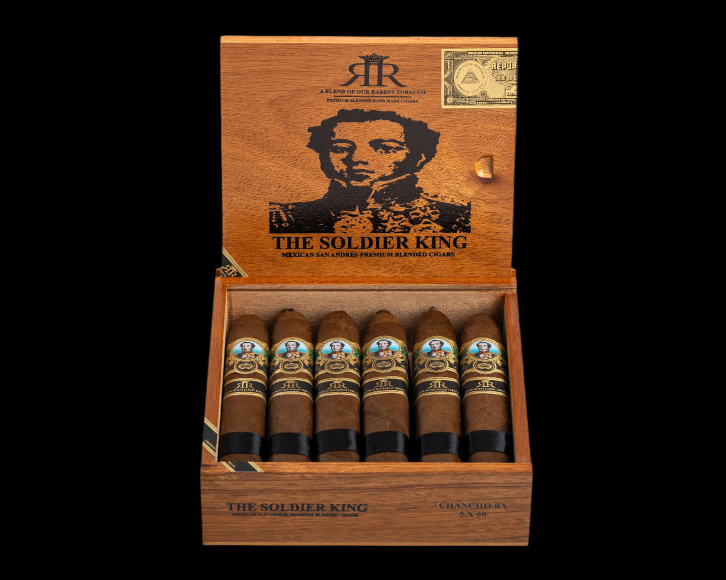 The Soldier King Chancho (PIG) Box Press - Mexico San Andres