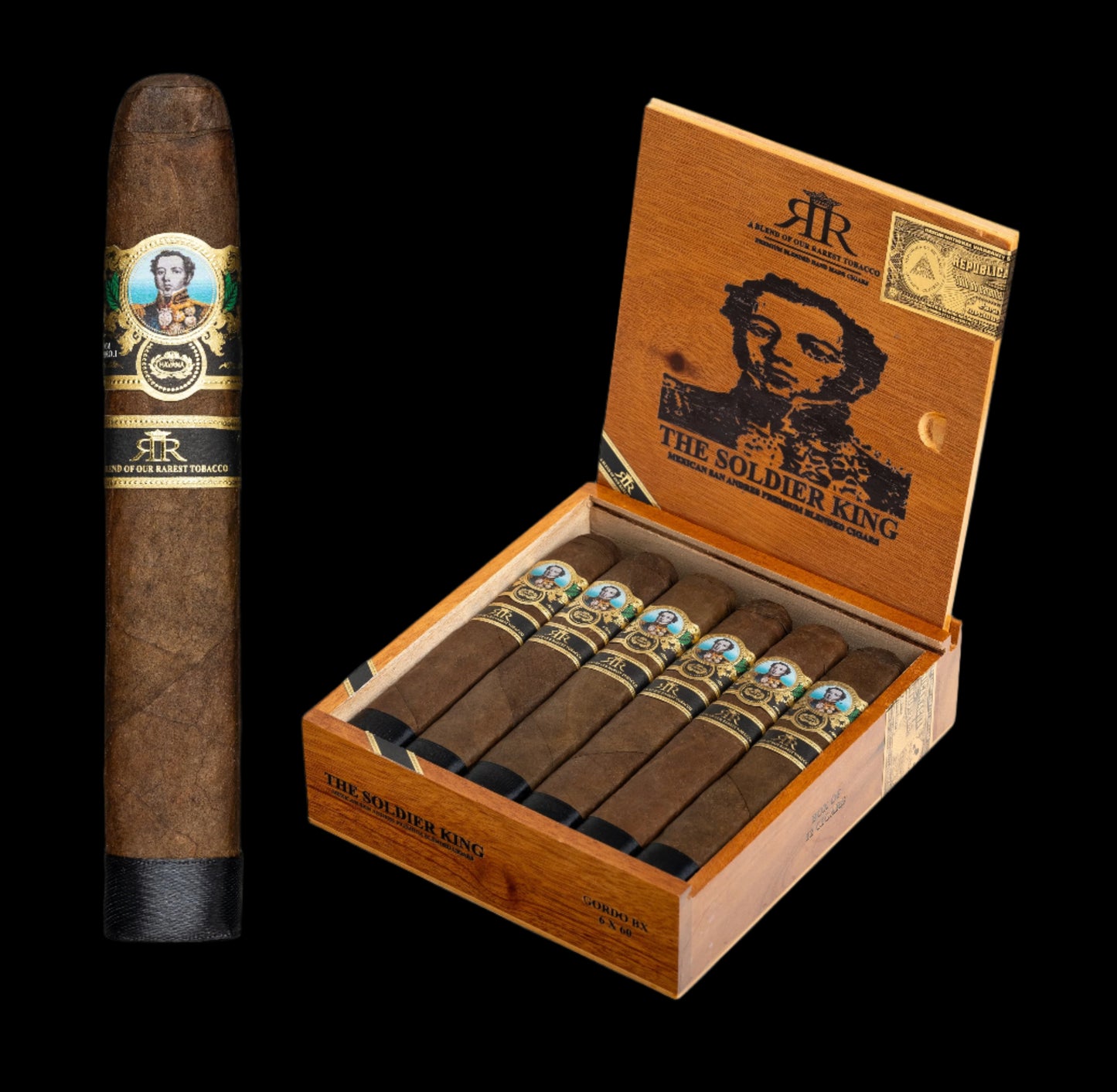 The Soldier King Gordo Box Press - Mexico San Andres
